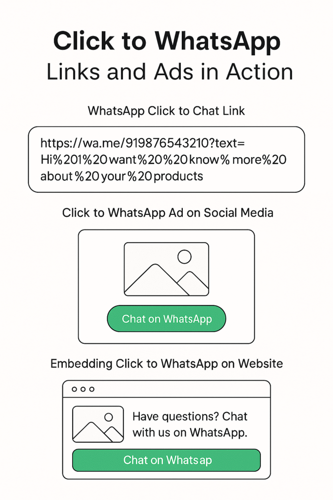 WhatsApp Click to chat link