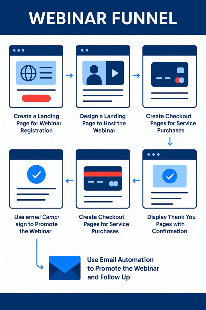 Webinar funnel