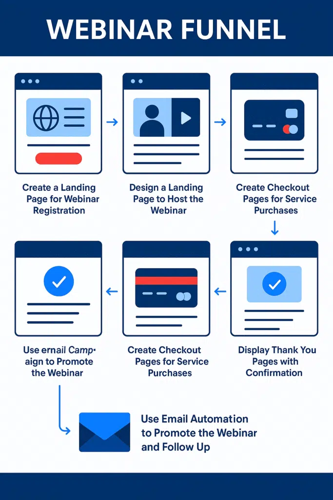 Webinar funnel