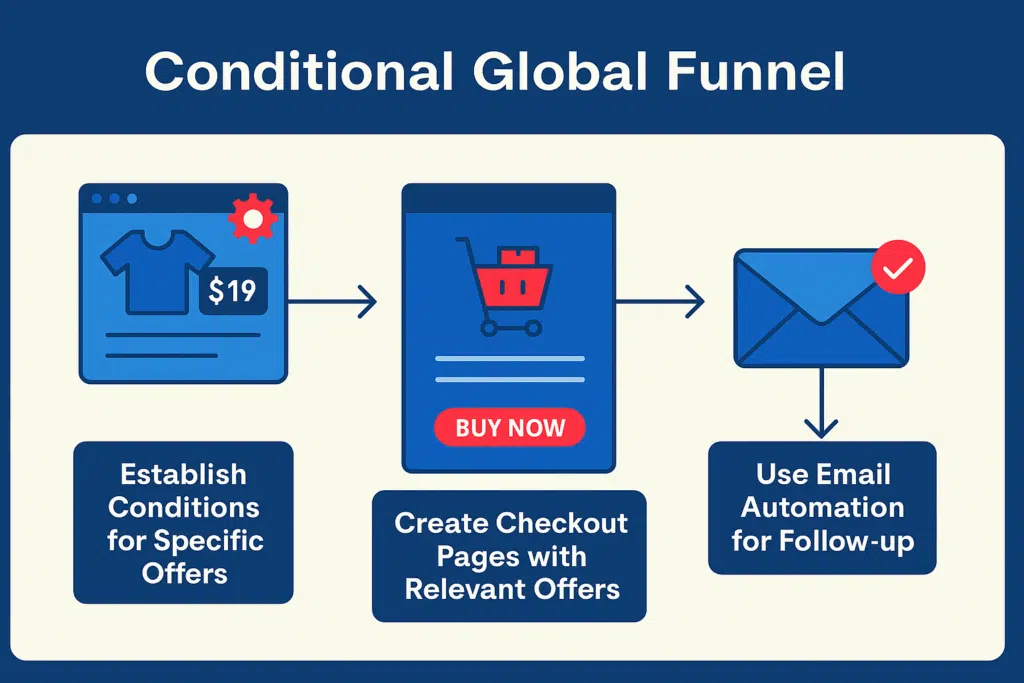 Conditional Global Funnel
