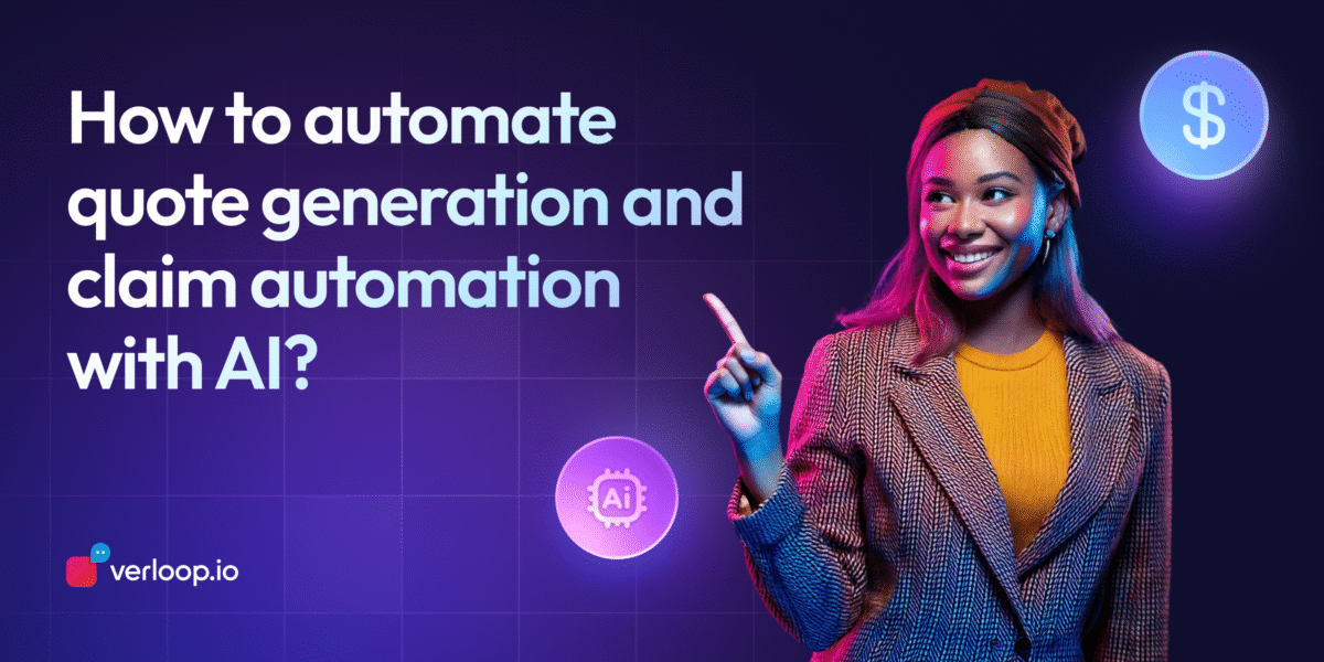 How to automate quote generation and claim automation with AI?